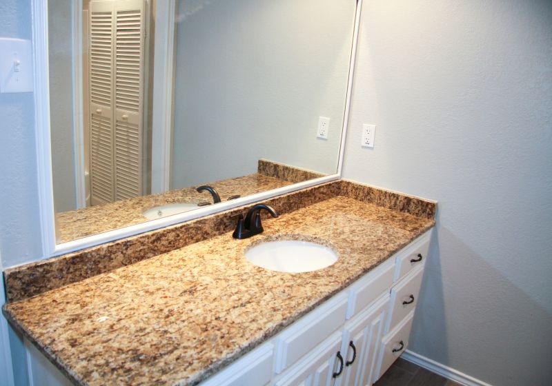 Modern Vanity with Under-Mount Sinks