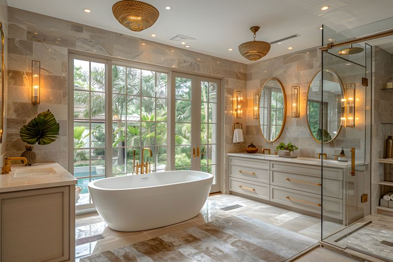 Elegant Tub Area